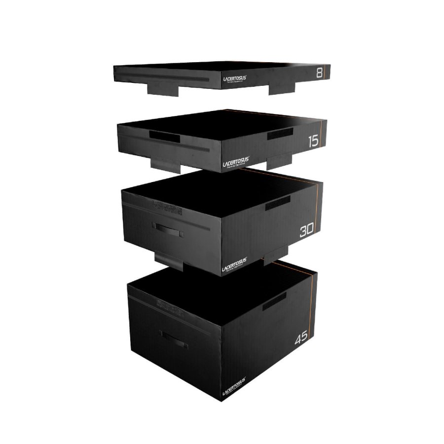 Set de cutii Plyo-safe 100cm Cutii Plyo din lemn pentru antrenament -