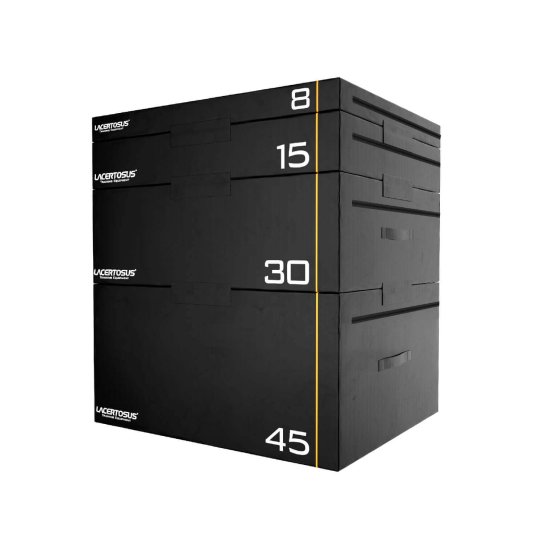 Plyo-safe BOX SET 100cm Scatole Plyo in legno per allenamento -