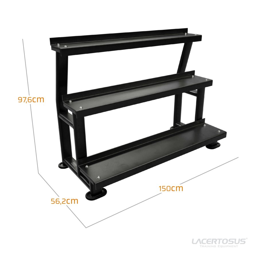 Kettlebell Rack PRO XL Kettlebell Storage Lacertosus