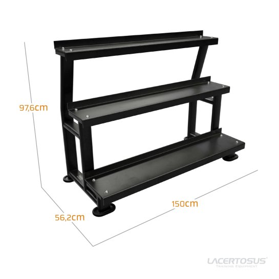 Kettlebell Rack PRO XL Kettlebell Storage Lacertosus
