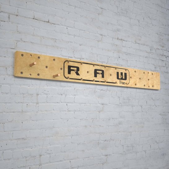 Peg Board Wall - RAW Line Attrezzi Singoli Calistenia -