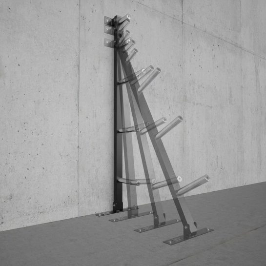 Suport perete pentru discuri Bumper Rack - 0805698476850 -