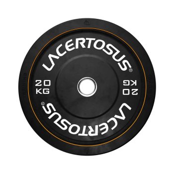 TRAINING Bumper Plate - 20 Kg Training Black Lacertosus