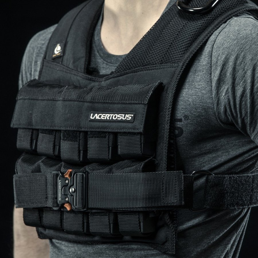 Weight Vest 20 Kg Adjustable Weights Vest Lacertosus
