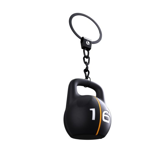 Breloc Lacertosus Kettlebell Hollow Breloc