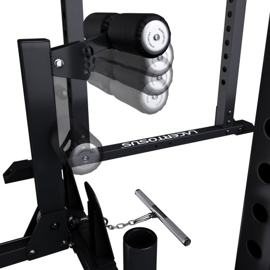 Pro Power Rack + Lat Machine Rigs - Racks - 0805698476799 -