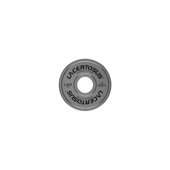 Powerlifting Metal Plate 1.25Kg Plates Lacertosus