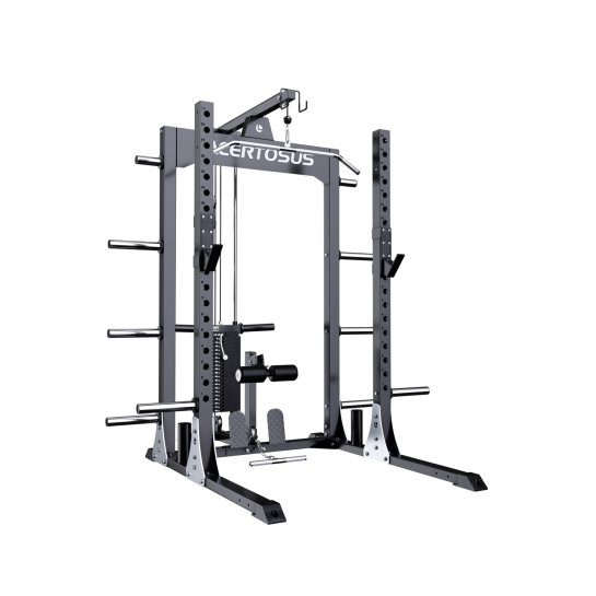 Set Half Rack PRO cu Lat Machine Half Racks & Stand -