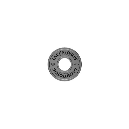 Powerlifting Elite Plate 0.5 Kg Dischi pesi - 0805698479349 -