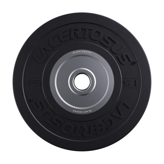 Bumper Plate 15 Kg Elite - Seria Neagră Discuri greutăți -