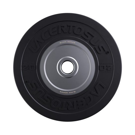 Bumper Plate 20 Kg Elite - Seria Neagră Discuri greutăți -