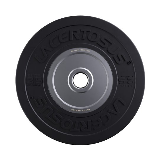 Bumper Plate 25 Kg Elite - Black Series Dischi pesi -
