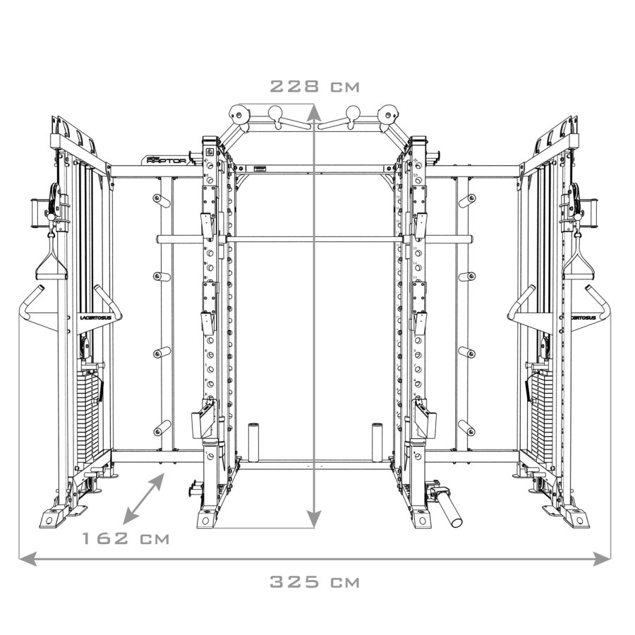 Pro Power Rack RAPTOR Set Rigs - Racks - 0805698476706 -