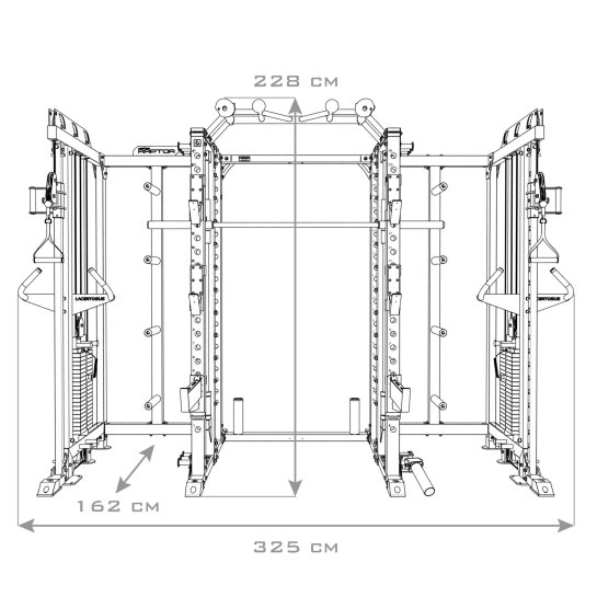 Pro Power Rack RAPTOR Set Rigs - Racks - 0805698476706 -