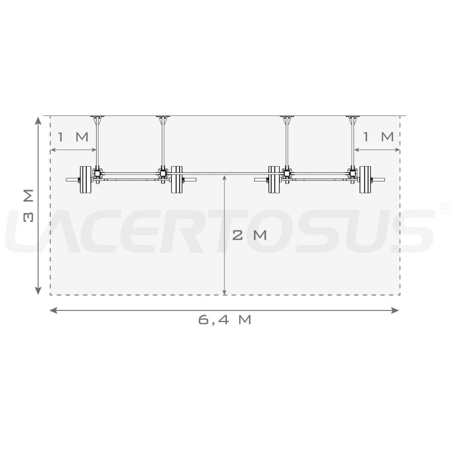 ELITE RIG 3.0 Wall RACK-440 Elite Rig a Muro - 0805698478915 -