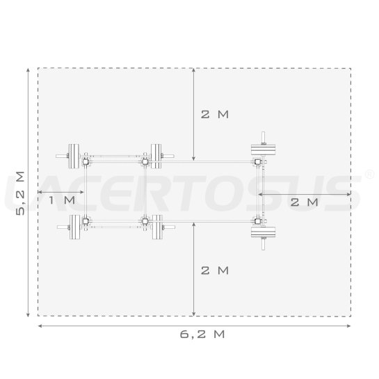 ELITE RIG 3.0 RACK-320 Compact Elite RIGs Autoportanti -