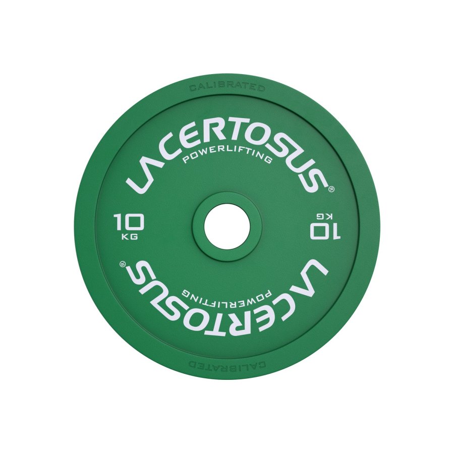Powerlifting Plate Calibrated 10Kg Dischi pesi - 0805698479554