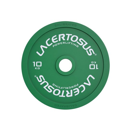 Powerlifting Plate Calibrated 10Kg Dischi pesi - 0805698479554