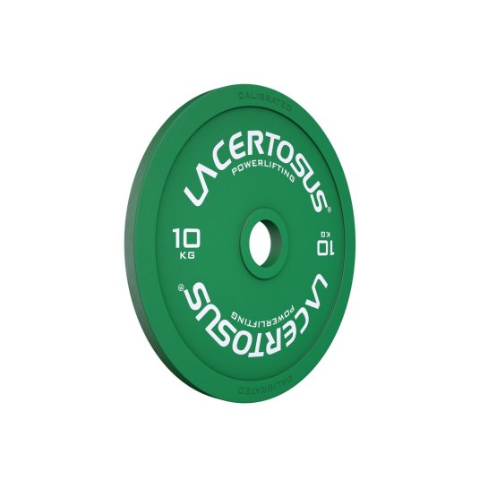 Powerlifting Plate Calibrated 10Kg Dischi pesi - 0805698479554