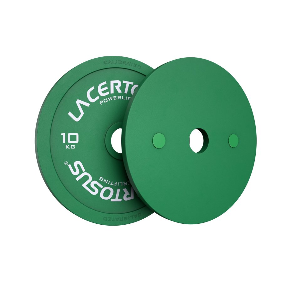 Powerlifting Plate Calibrated 10Kg Dischi pesi - 0805698479554