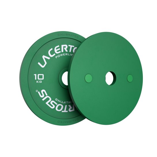 Powerlifting Plate Calibrated 10Kg Dischi pesi - 0805698479554