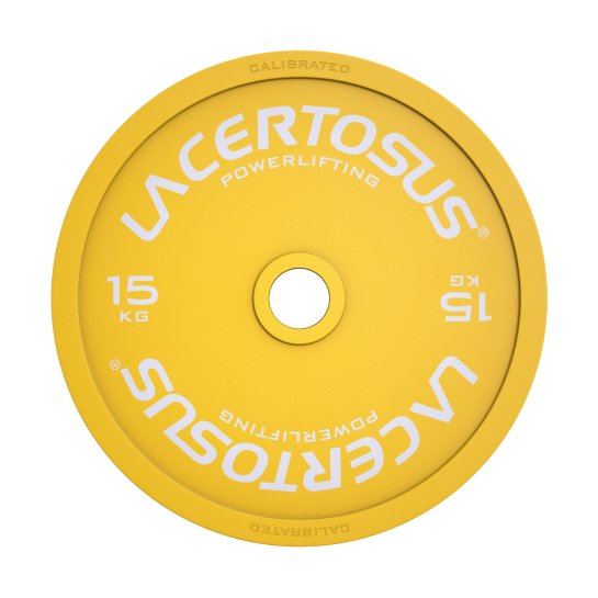 Powerlifting Plate Calibrated 15Kg Dischi pesi - 0805698479325