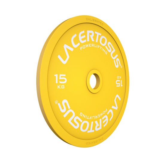 Powerlifting Plate Calibrated 15Kg Dischi pesi - 0805698479325