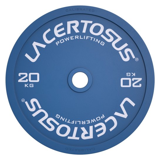 Powerlifting Plate Calibrated 20Kg Dischi pesi - 0805698479561