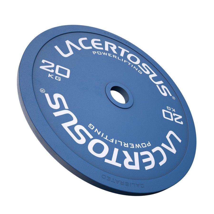 Powerlifting Plate Calibrated 20Kg Dischi pesi - 0805698479561