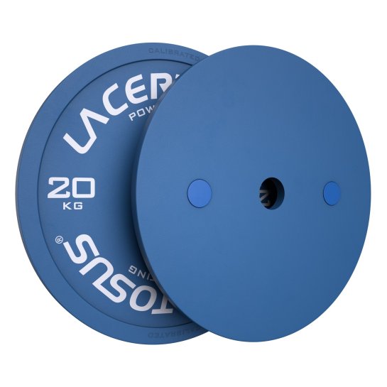 Powerlifting Plate Calibrated 20Kg Dischi pesi - 0805698479561