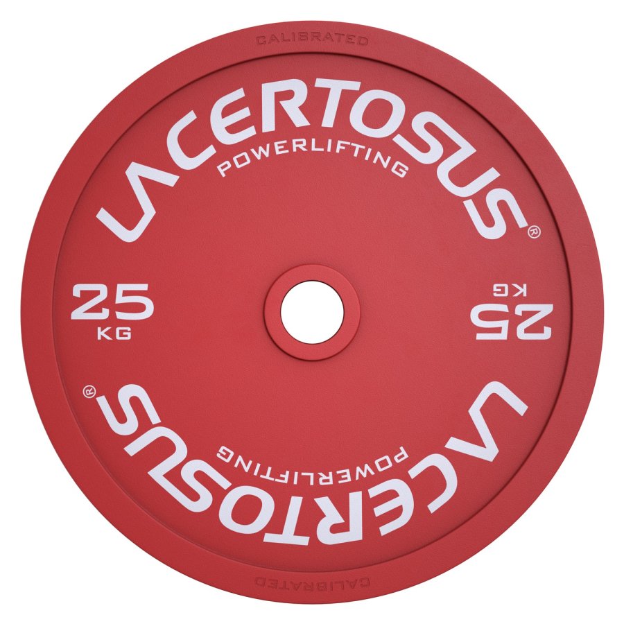 Powerlifting Plate Calibrated 25Kg Dischi pesi - 0805698479332