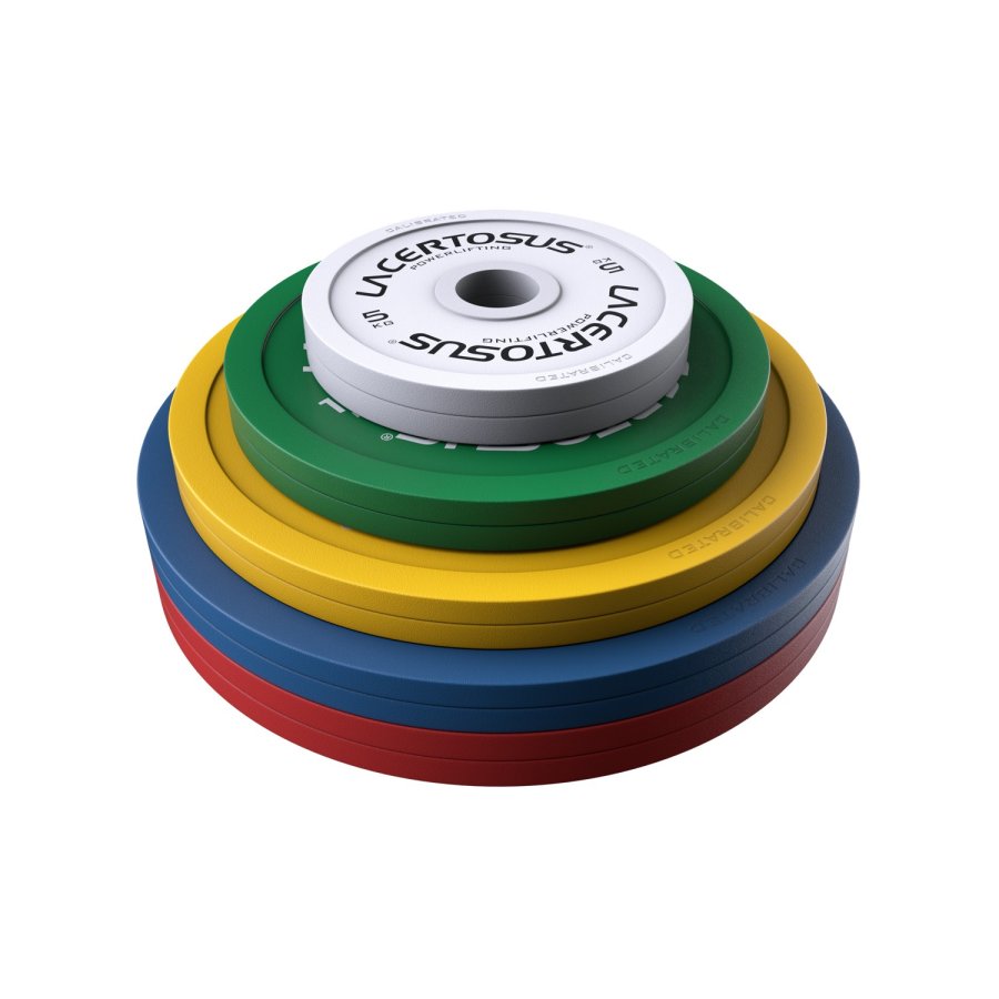 Powerlifting Calibrated Plates SET 150kg