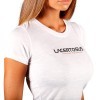 Women's T-shirt XS White Donna abbigliamento fitness -