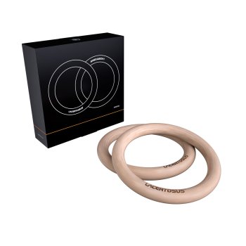 Inele Gimnastică PRO (Lemn) 1.25" -X Inele pentru sală