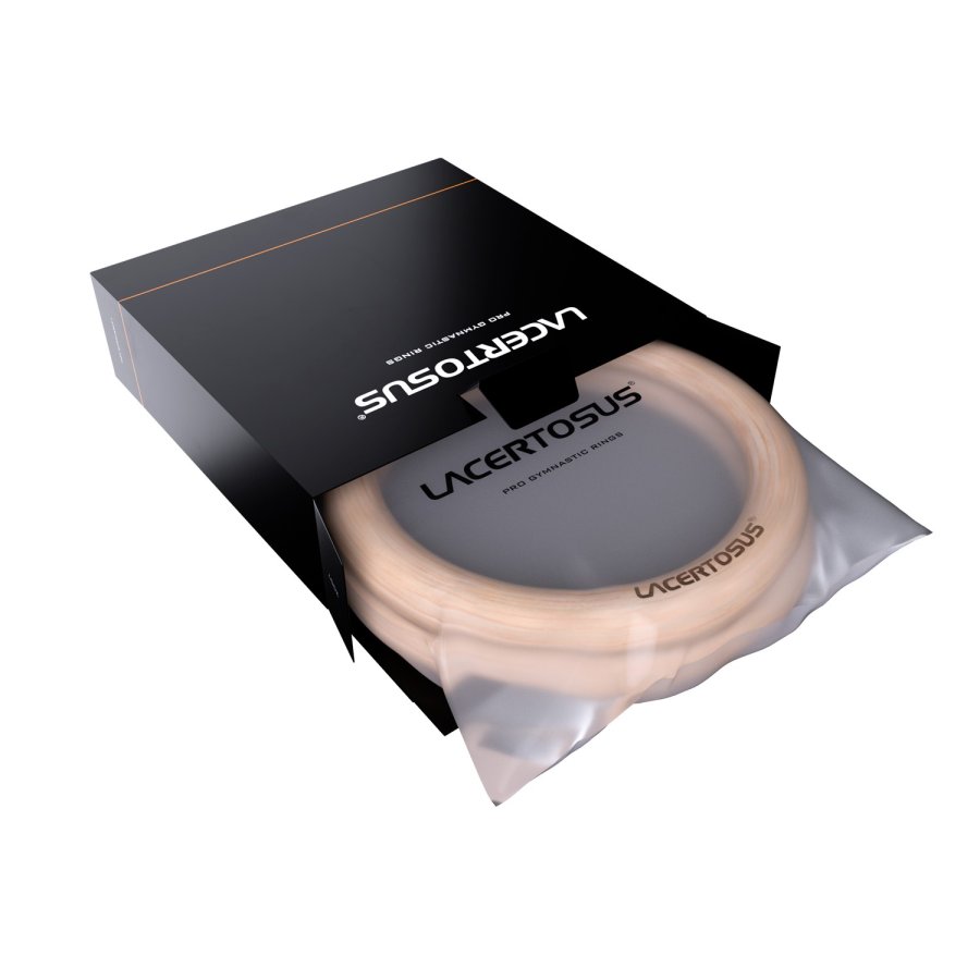 Inele Gimnastică PRO (Lemn) 1.25" -X Inele pentru sală