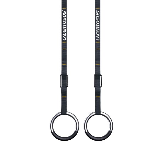 ELITE Steel Rings SET Inele pentru sală pentru antrenament cu greutatea corpului