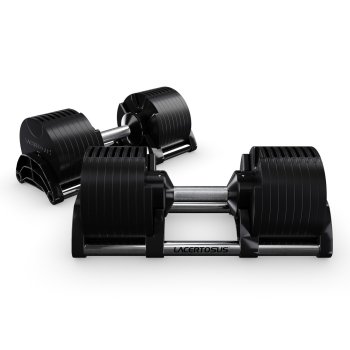 SELEKTOR SET + Panca Regolabile PRO BLACK Set Manubri Pesi -