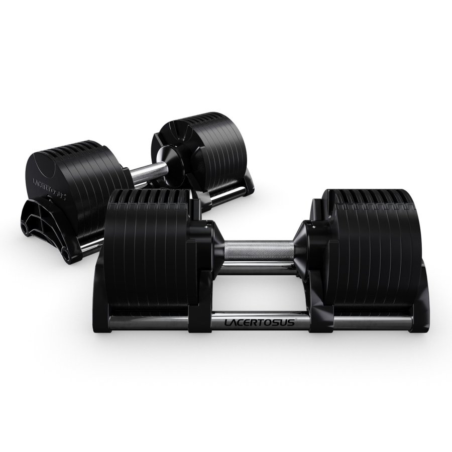 SELEKTOR SET + Panca Regolabile PRO BLACK Set Manubri Pesi -