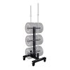 Vertical Bumper Rack ELITE Rastrelliere porta dischi -