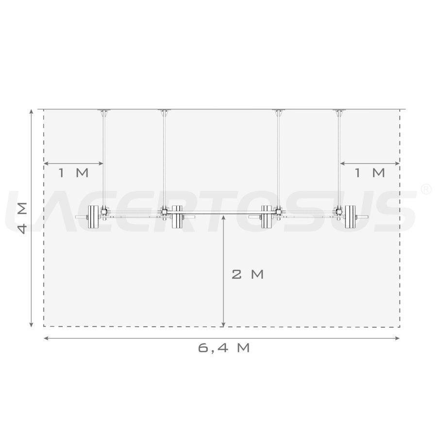 ELITE RIG 3.0 Wall RACK-440 h 340 Elite Rig a Muro -