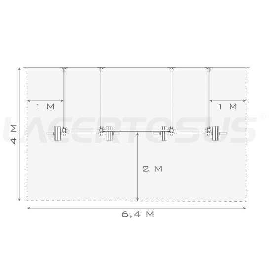 ELITE RIG 3.0 Wall RACK-440 h 340 Elite Rig la Perete -