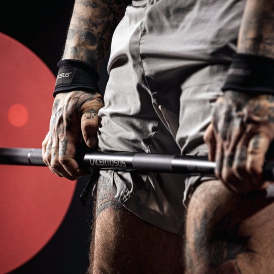 Powerlifting Straps Guanti e Polsiere per sollevamento pesi -