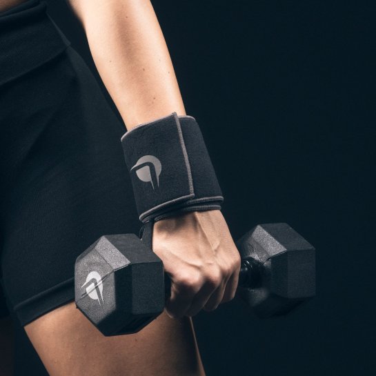 Training Wrist Wraps Guanti e Polsiere per sollevamento pesi -