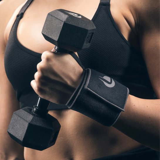 Training Wrist Wraps Guanti e Polsiere per sollevamento pesi -