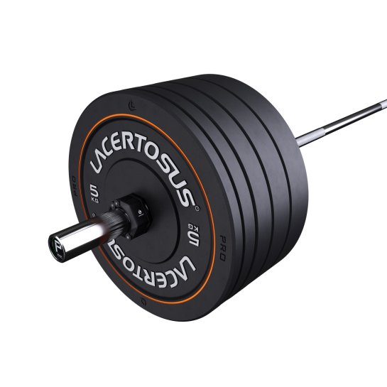 SET PRO Bilanciere & Bumper Plate - 170 KG Set Completi Dischi