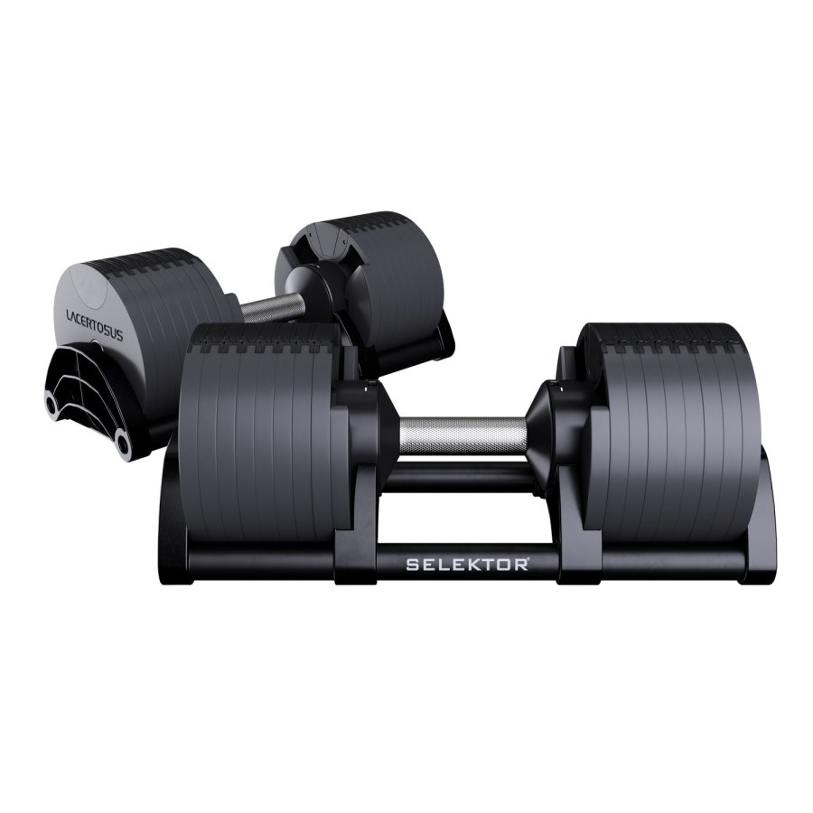 SELEKTOR SET - Adjustable Dumbbell 2-32Kg (pair) with Rack