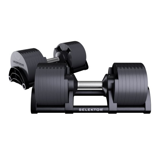 SELEKTOR SET - Adjustable Dumbbell 2-32Kg (pair) with Rack