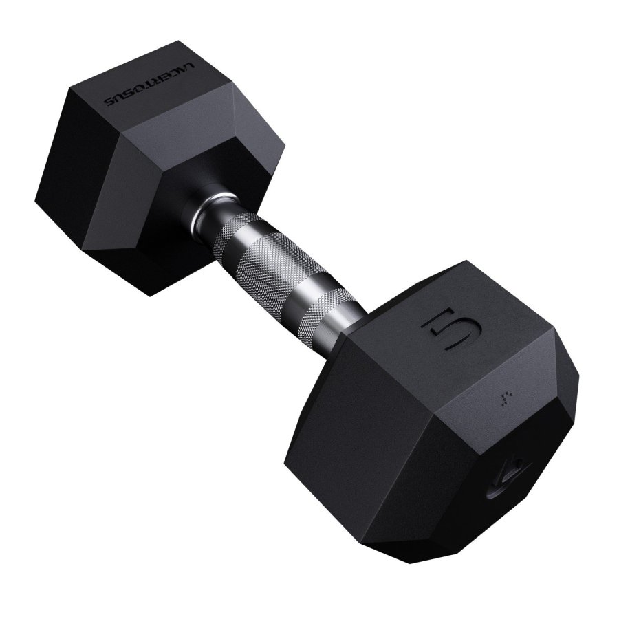 Sechskant-Gummi-Hantel 5kg