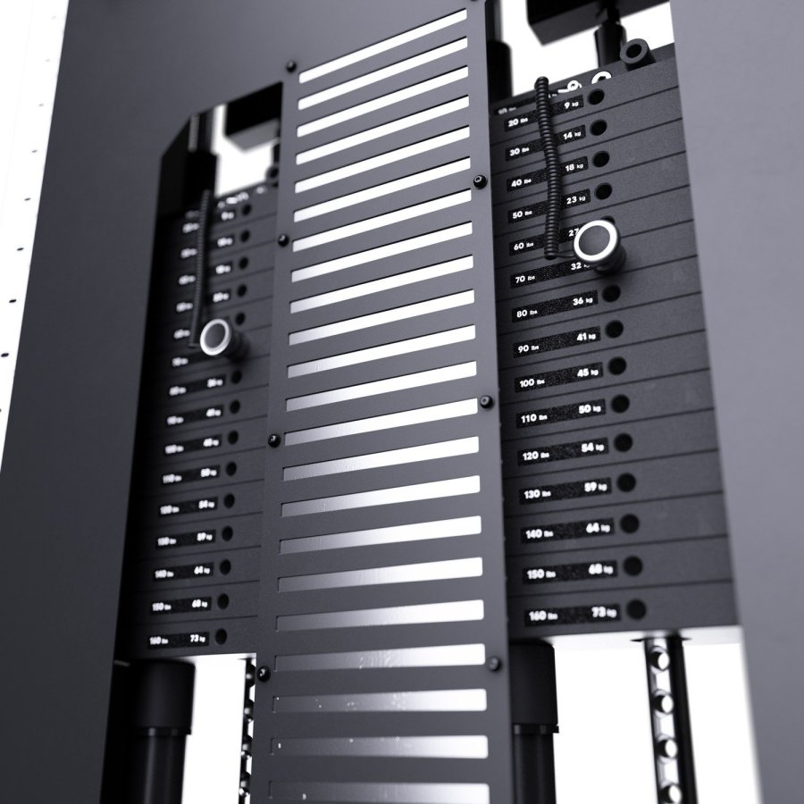 Ercolina de pared compacta - Estación de cables ajustables