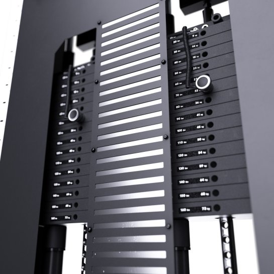 Ercolina de pared compacta - Estación de cables ajustables